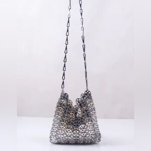 Paco Rabanne Silver Chain Purse